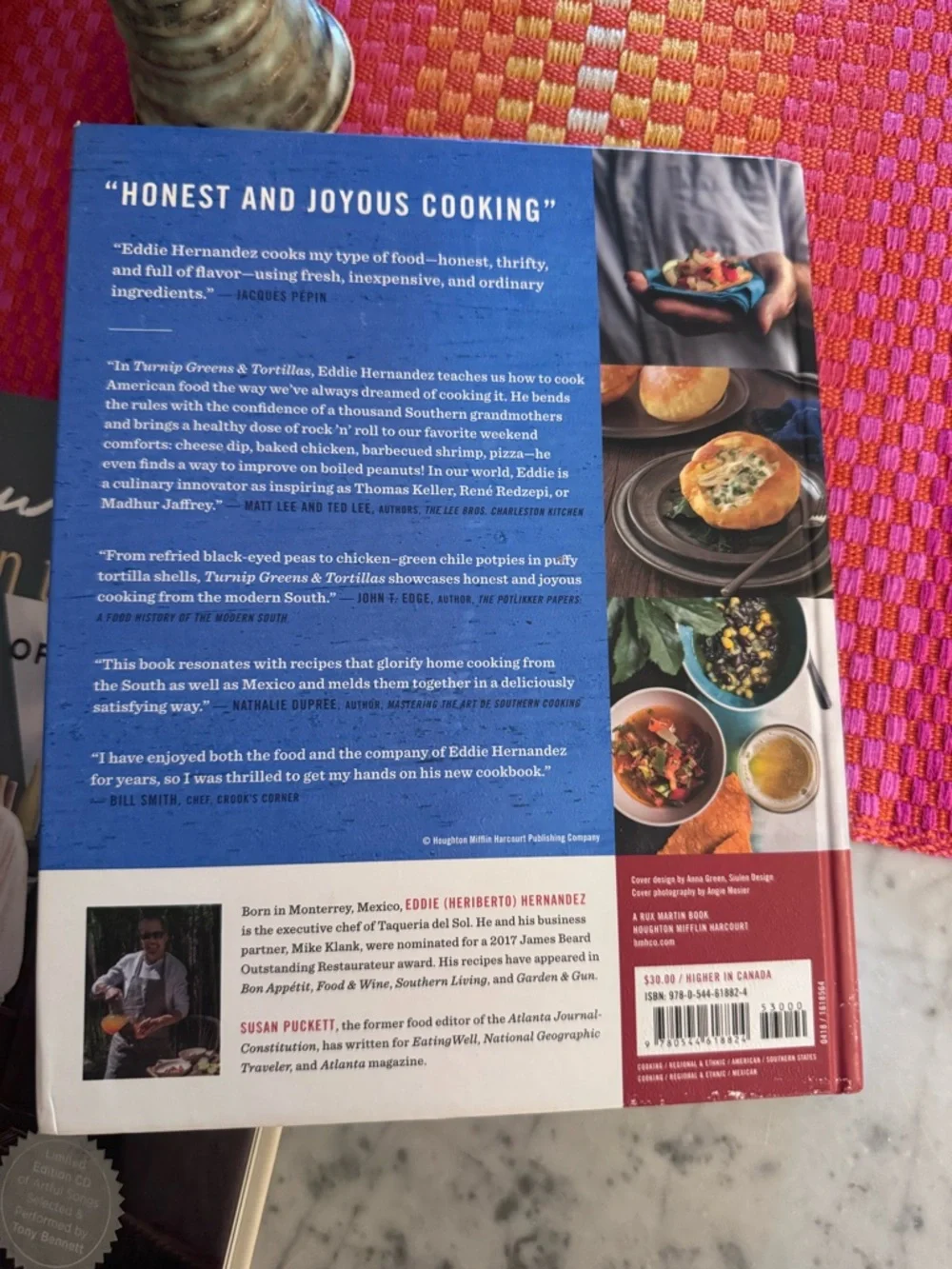 Turnip greens and tortillas cookbook like new